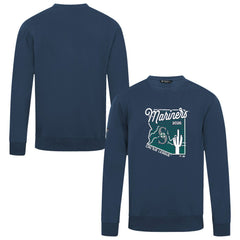 Seattle Mariners Levelwear Zane Sunrise Sweatshirt - Navy Sweatshirts