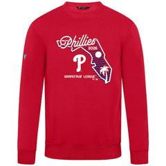 Philadelphia Phillies Levelwear Zane Sunrise Sweatshirt - Red Sweatshirts