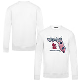 St. Louis Cardinals Levelwear Zane Sunrise Sweatshirt - White Sweatshirts