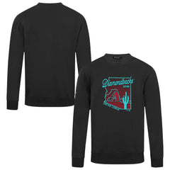 Arizona Diamondbacks Levelwear Zane Sunrise Sweatshirt - Black Sweatshirts