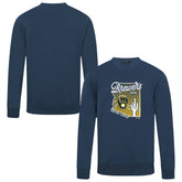 Milwaukee Brewers Levelwear Zane Sunrise Sweatshirt - Navy Sweatshirts