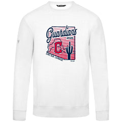 Cleveland Guardians Levelwear Zane Sunrise Sweatshirt - White Sweatshirts