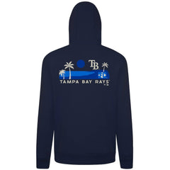 Tampa Bay Rays Levelwear Panoramic Podium Hoodie - Navy Hoodies