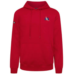 Los Angeles Dodgers Levelwear Panoramic Podium Hoodie - Red Hoodies