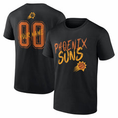 Phoenix Suns Big & Tall Hustle Personalized Name & Number T-Shirt Black