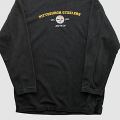 Pittsburgh Steelers NFL 2000s Pullover Sweatshirt Black Vintage