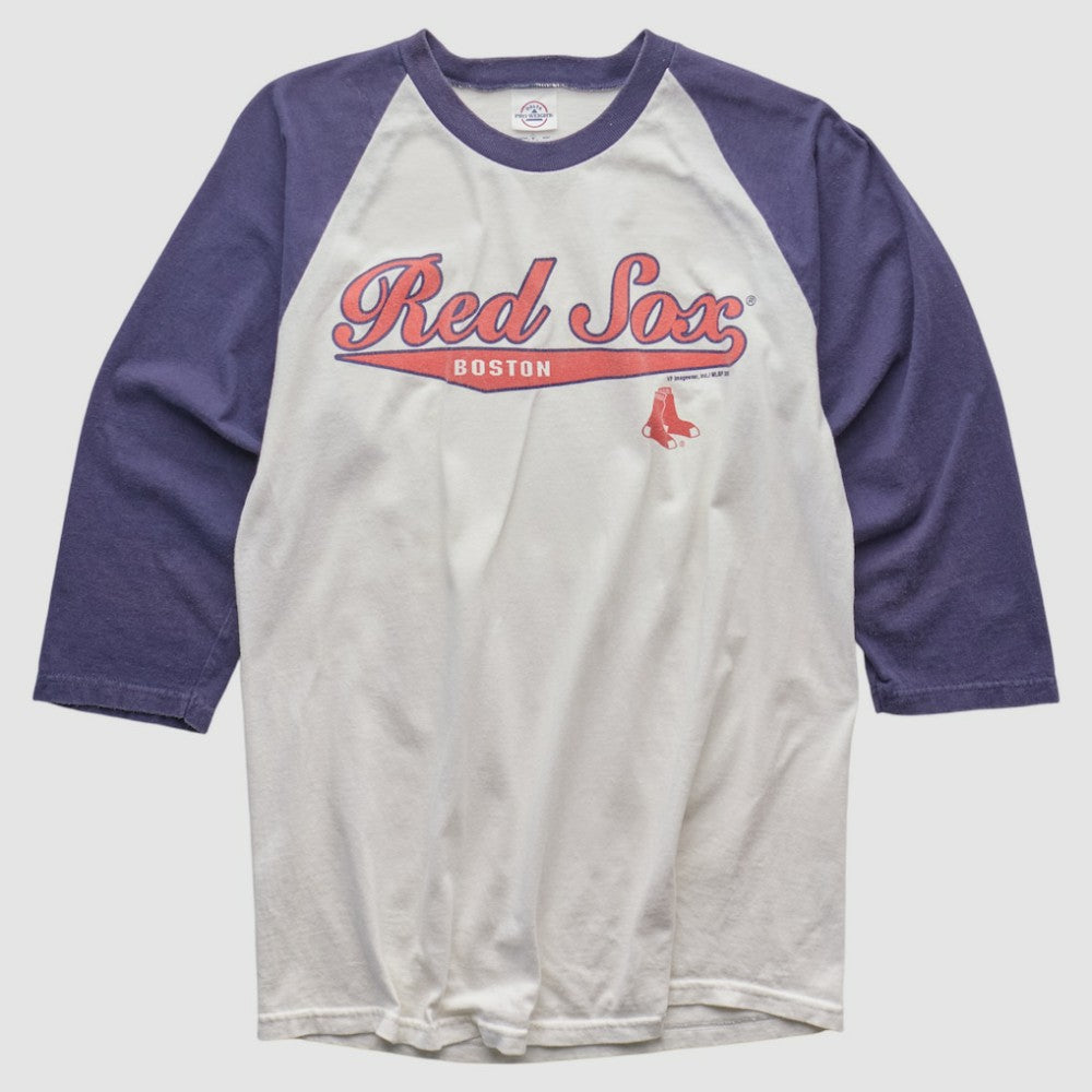 Boston Red Sox Delta 2000s T-shirt - White - M by Fanatics Real Vintage T-shirts