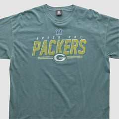 Green Bay Packers NFL 2010s T-shirt Green Vintage