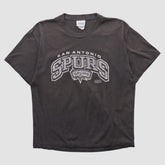 San Antonio Spurs CSA 2000s T-shirt Black Vintage