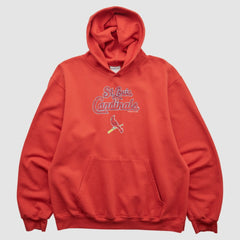 St. Louis Cardinals Genuine Merchandise 2000s Hooded Pullover Sweatshirt - Red - S by Fanatics Real Vintage Pullover