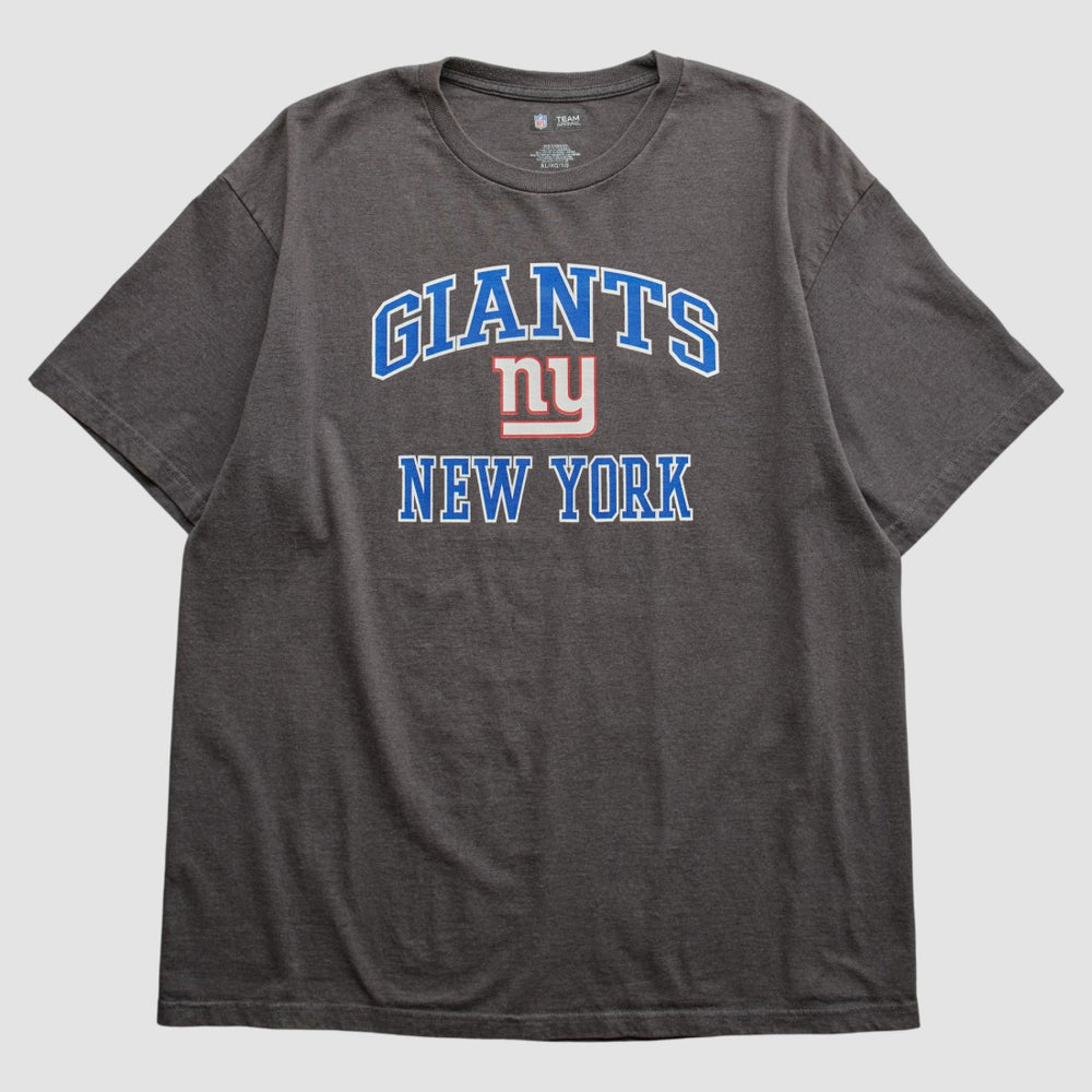 New York Giants NFL 2000s T-shirt Charcoal Vintage