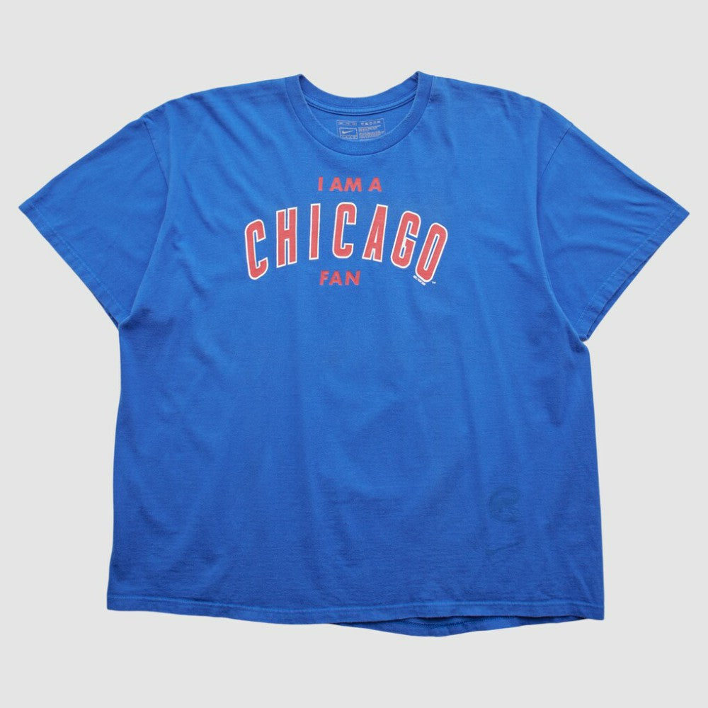 Chicago Cubs Nike 2000s T-shirt - Blue - XL by Fanatics Real Vintage T-shirts