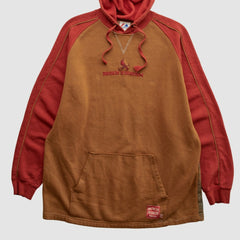 St. Louis Cardinals Majestic 2010s Hooded Pullover Sweatshirt - Brown - L by Fanatics Real Vintage Pullover