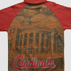 St. Louis Cardinals Majestic 2010s Hooded Pullover Sweatshirt - Brown - L by Fanatics Real Vintage Pullover