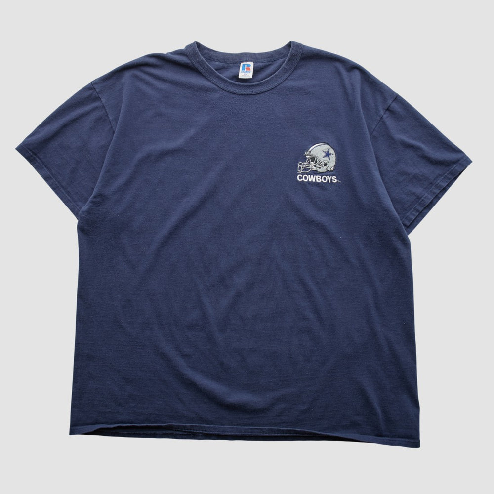 Dallas Cowboys Russell 90s T-shirt Navy Vintage