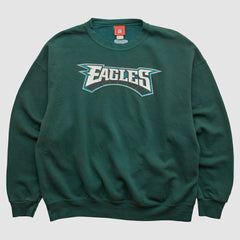 Philadelphia Eagles NFL 2000s Pullover Sweatshirt Green Vintage