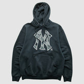 New York Yankees Genuine Merchandise 2010s Hooded Pullover Sweatshirt - Black - XS by Fanatics Real Vintage Pullover