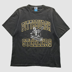 Pittsburgh Steelers Champion 1994 T-shirt Black Vintage