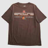 Cleveland Browns NFL 2000s T-shirt Brown Vintage