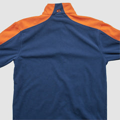 Denver Broncos NFL 2000s 1/4 Zip Sweatshirt Navy Vintage