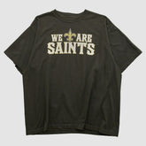 New Orleans Saints Reebok 2000s T-shirt Black Vintage