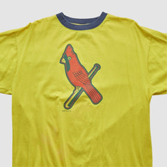 St. Louis Cardinals Cooperstown Collection T-shirt - Yellow - XL by Fanatics Real Vintage T-shirts