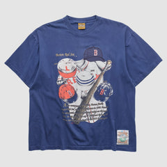 Boston Red Sox Nutmeg Mills 90s T-shirt - Navy - XL by Fanatics Real Vintage T-shirts