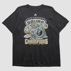 San Antonio Spurs 2007 T-shirt Black Vintage