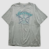 Seattle Mariners Lee Apparel 2001 T-shirt - Heather Gray - L by Fanatics Real Vintage T-shirts