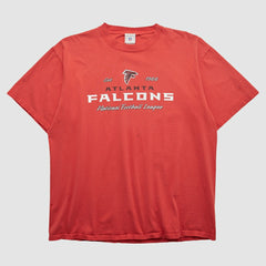 Atlanta Falcons NFL 2000s T-shirt Red Vintage