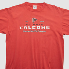 Atlanta Falcons NFL 2000s T-shirt Red Vintage