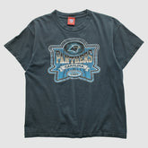 Carolina Panthers NFL 2000s T-shirt Navy Vintage