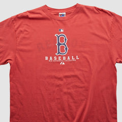 Boston Red Sox Majestic 2000s T-shirt - Red - 3XL by Fanatics Real Vintage T-shirts