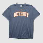 Detroit Tigers Majestic 2010s T-shirt - Blue - M by Fanatics Real Vintage T-shirts