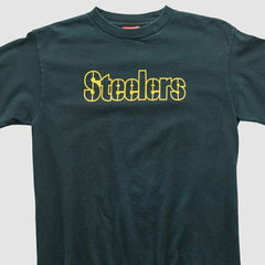 Pittsburgh Steelers NFL 2000s Long Sleeve T-shirt Black Vintage