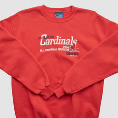 St. Louis Cardinals CS Sportswear 1996 Pullover Sweatshirt - Red - M by Fanatics Real Vintage Pullover