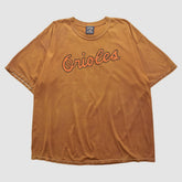 Baltimore Orioles Majestic 2000s T-shirt - Orange - 3XL by Fanatics Real Vintage T-shirts