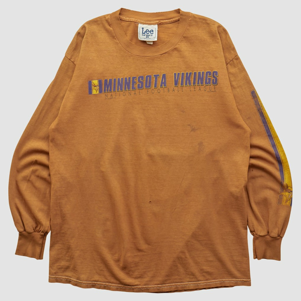 Minnesota Vikings Lee Apparel 2000s Long Sleeve T-shirt Brown Vintage