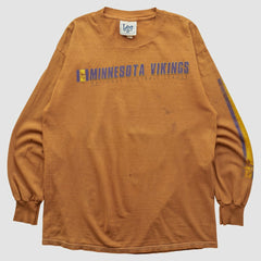 Minnesota Vikings Lee Apparel 2000s Long Sleeve T-shirt Brown Vintage