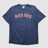Boston Red Sox Majestic 2000s T-shirt - Navy - M by Fanatics Real Vintage T-shirts