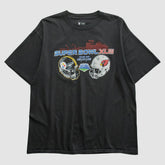 Superbowl XLIII NFL 2009 T-shirt Black Vintage