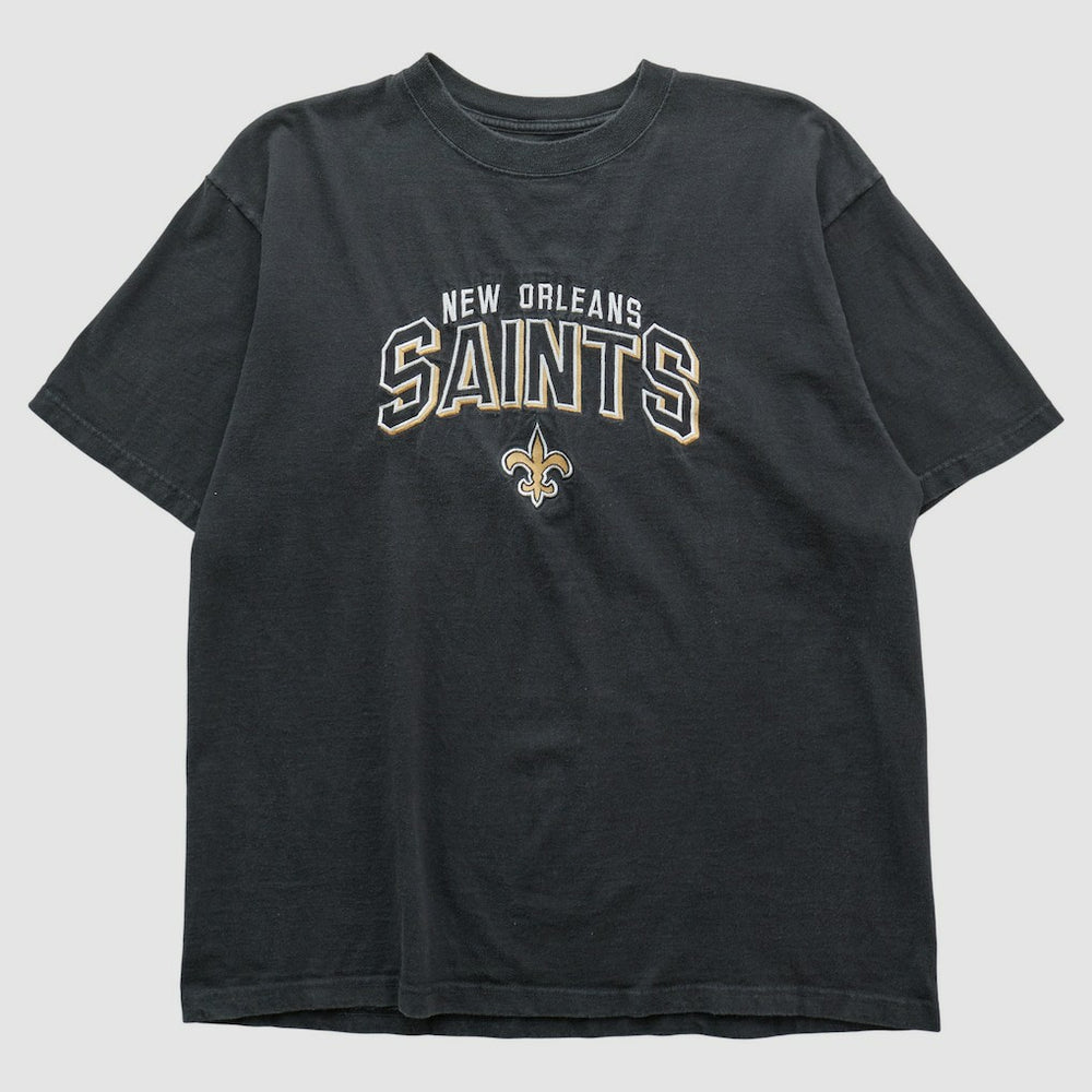 New Orleans Saints Reebok 2000s T-shirt Black Vintage