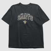 New Orleans Saints Reebok 2000s T-shirt Black Vintage