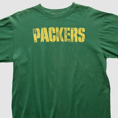 Green Bay Packers Reebok 2000s Long Sleeve T-shirt Green Vintage