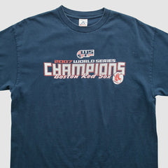 Boston Red Sox Alstyle 2007 T-shirt - Navy - XL by Fanatics Real Vintage T-shirts