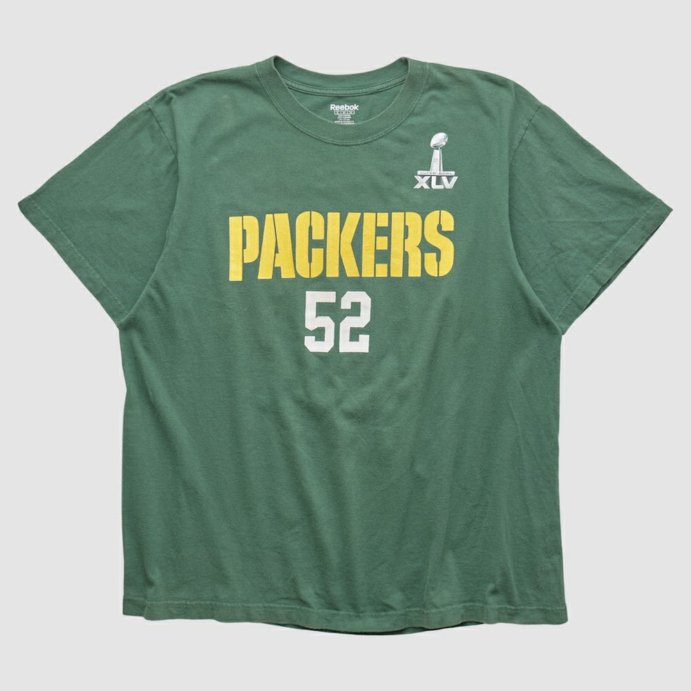 Green Bay Packers Reebok 2011 T-shirt Green Vintage