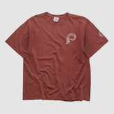 Philadelphia Phillies Majestic 2010s T-shirt - Maroon - 2XL by Fanatics Real Vintage T-shirts