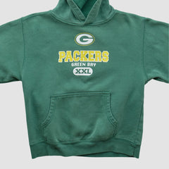 Green Bay Packers NFL 2000s Hooded Sweatshirt Green Vintage