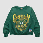 Green Bay Packers Nutmeg Mills 90s Sweatshirt Green Vintage
