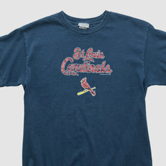 St. Louis Cardinals 2000s T-shirt - Navy - S by Fanatics Real Vintage T-shirts